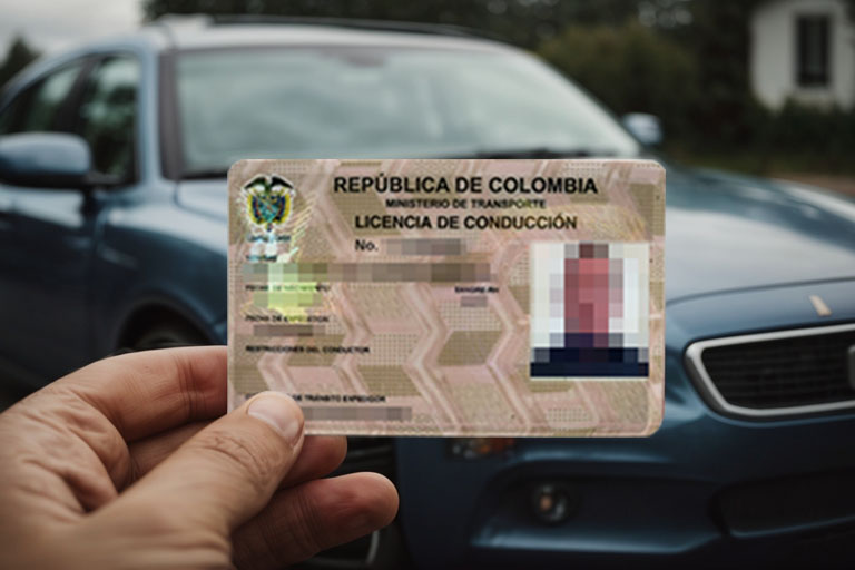 licencias de conduccion en Colombia